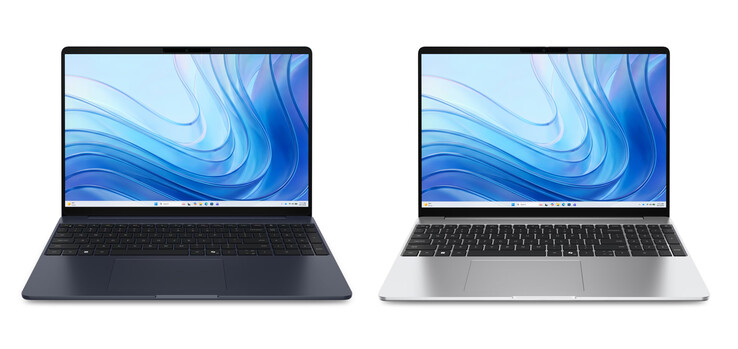 The Dell 15 in its Celestial Blue and Platinum Silver colour options.
