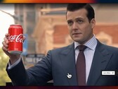 Gabriel Macht as Harvey Specter holding a Coca-Cola can in a scene used to demonstrate Halftime’s AI-generated product placement (Image source: @xai via X, formerly Twitter)