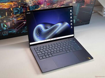 HP Googlebook 14c with a glossy OLED panel