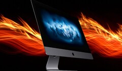 A redesigned iMac could feature an M1X SoC with 8x Firestorm CPU cores and 4x Icestorm CPU cores. (Image source: Apple (iMac Pro)/Pinterest - edited)