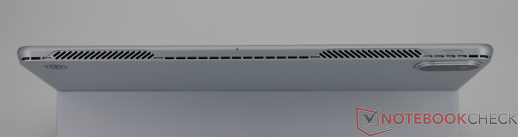 Top: Fan outlets, power button