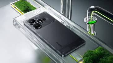 The Realme Neo7 Turbo comes in Transparent Black...