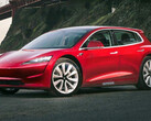 Tesla Model 2 may be styled like a compact Model Y (image render: Autocar)