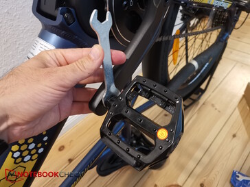 Fitting the pedals