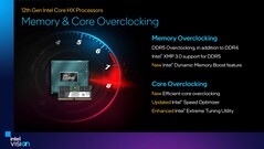 DDR5 overclocking and XMP 3.0 support. (Source: Intel)