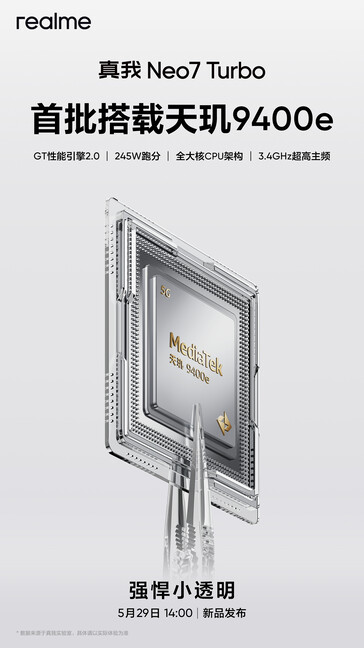 ...and chipset. (Source: Realme via Weibo)