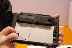 Panasonic FZ-M1 rear. (Source: NotebookCheck)