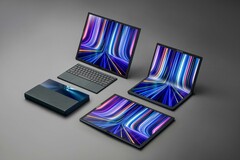 Asus ushers in the era of 17-in laptops with foldable displays (image: Asus)