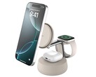 The new Belkin Qi2 25W 3-in-1 dock should charge iPhone 16 from 0 to 50% in 25 minutes using iOS 26 or newer. (Image source: Belkin)