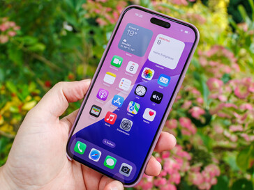 The Apple iPhone 16 Pro Max outside