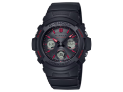 The Casio G-Shock AWG-M100FP-1A4JR watch is no longer available at the brand’s online store. (Image source: Casio)