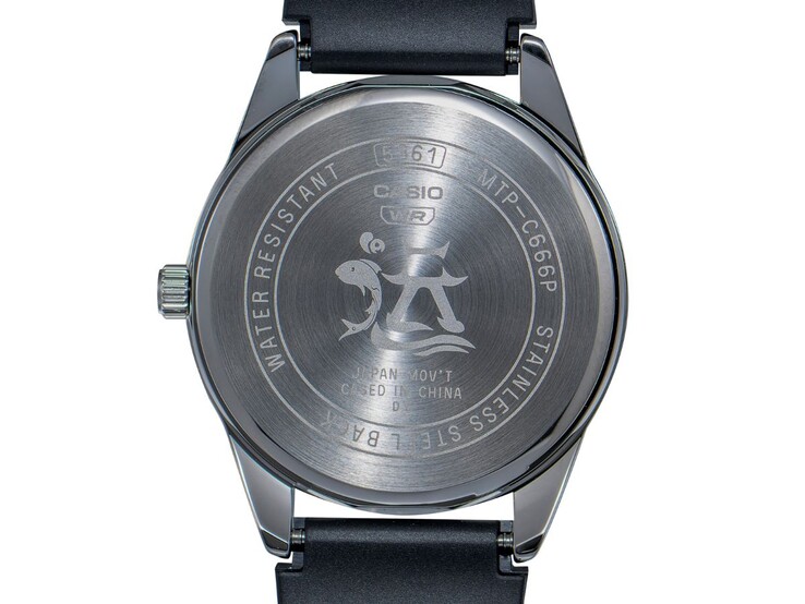 Casio’s new MTP-C666 watches have an engraved case back
