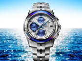 Casio’s Oceanus Manta OCWS6000PB7A watch (above) will be released in the US. (Image source: Casio)