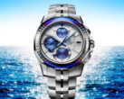 Casio’s Oceanus Manta OCWS6000PB7A watch (above) will be released in the US. (Image source: Casio)