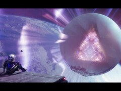 A screengrab from Destiny 2: The Final Shape's ending cutscene