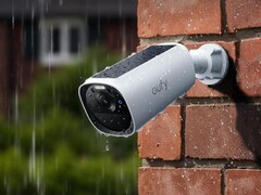 Anker’s eufyCam E40 (pictured) with solar panel has launched in Europe. (Image source: eufy)