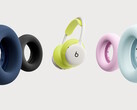 The Beats 360 headphones can be fitted with a vareity of colorful UltraPlush or breathable Performance Knit ear cushions.