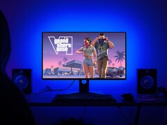 GTA 6 PC port seen on a gaming monitor