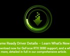 NVIDIA GeForce Game Ready Driver 456.38 - What's New (Source: GeForce Experience app)