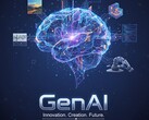 GenAI: The brain of the next generation of digital creativity. (Image source: AI generated)