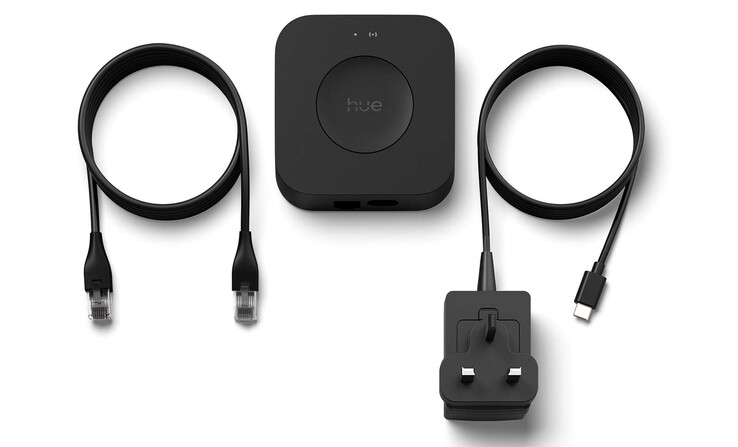 A previously leaked image of the Philips Hue Bridge Pro. (Image source: Philips Hue)