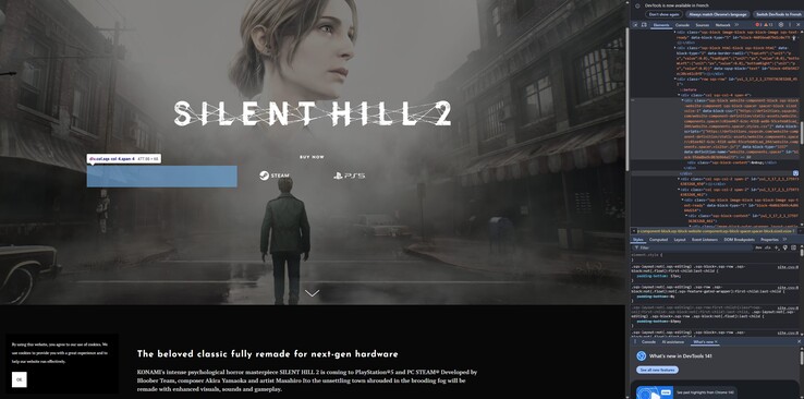 Screenshot of the Bloobber Team page code. (Image source: Xboxygen) 