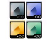 The cover display of the Samsung Galaxy Z Flip6 will apparently have an OLED display again and not an IPS panel. (Image source: Winfuture)