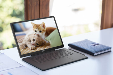 The Iconia X16 2026 with keyboard and stylus