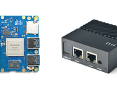 The NanoPi R4S features dual Gigabit Ethernet. (Image source: FriendlyELEC)
