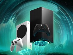 Xbox Series X and S consoles are shown