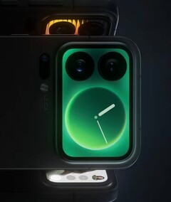 The Xiaomi 17 Pro will feature a rear display. (Image Source: Xiaomi)