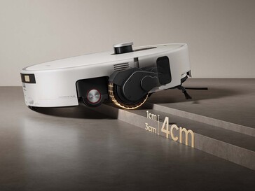 The Xiaomi Robot Vacuum 6 (Pro) can also navigate steps