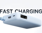 The new 10,000 mAh power bank can self-charge at 65 W. Pictured: the power bank. (Image source: Xiaomi - edited)
