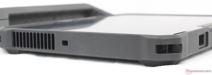 Left: Wedge-shaped lock