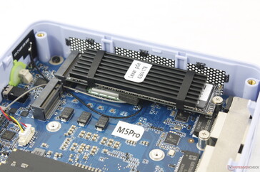 Surprisingly, a heatsink is included with the SSD despite this being a budget mini PC