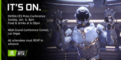 Nvidia will livestream its briefing where - in all likelihood - mobile RTX will be unveiled (Source: Nvidia) Nvidia will livestream its briefing where - in all likelihood - mobile RTX will be unveiled (Source: Nvidia)