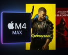 Cyberpunk and AC Shadows on Apple's M4 Max (image source: ChatGPT)
