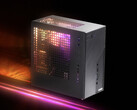 The DeskMini X600 leverages a B860 motherboard and can be optioned with an internal RGB light strip shown here. (Image source: ASRock)