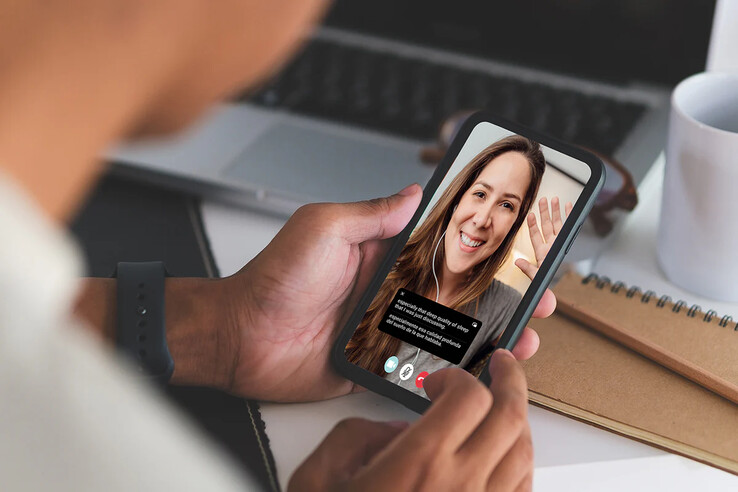 Translate the other person during a video call (Image source: Timekettle)