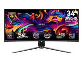 The MPG 341CQPX is one of two 34-inch QD-OLED monitors that MSI has introduced this year. (Image source: MSI)