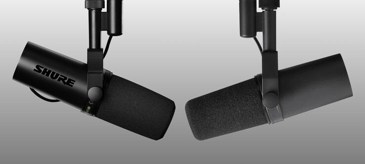 The SM7dB (left) with the older and nearly identical SM7B (right) (Image Source: Shure)