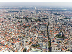 Top view of some municipal districts - Austria's capital invests in climate-friendly heating systems (Image source: city of Vienna) 