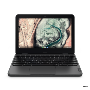 The Lenovo 100e Chromebook Gen 3, powered by AMD.