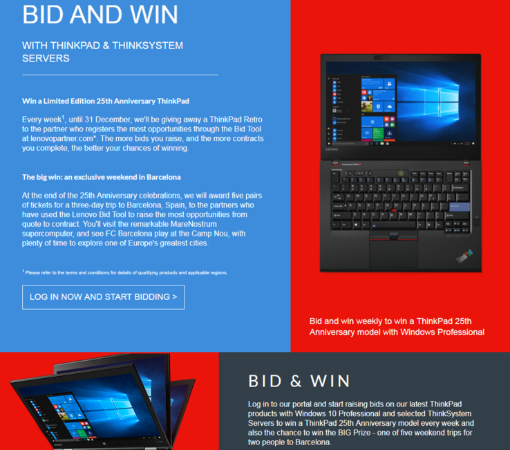 The Lenovo Partners website where the image was originally showing. (Source: Reddit)