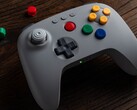 The Classic Gray 8bitDo 64 Bluetooth Controller costs more than the other colors. (Image source: 8BitDo)