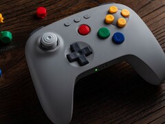 The Classic Gray 8bitDo 64 Bluetooth Controller costs more than the other colors. (Image source: 8BitDo)