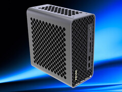 The FN80G starts at around $1,042 in China. Pictured: a promo picture showing the front of the mini PC.