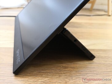 Stand opened to maximum angle