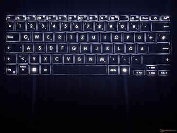 Backlit keyboard (level 2/3)
