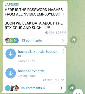 Nvidia hack. (Image source: @darktracer_int)